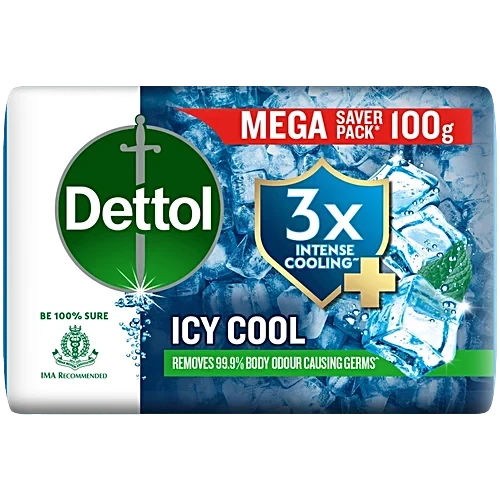 DETTOL - BATHING SOAP - ICY COOL