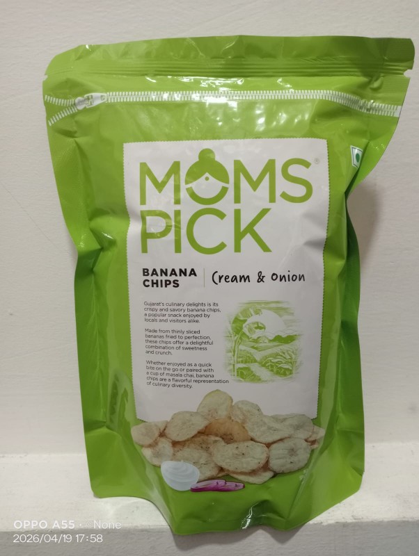 MOMS PICK - CREAM & ONION BANANA CHIPS