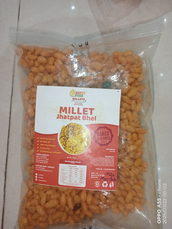 SUPER FOOD - MILLET JHATPAT BHEL
