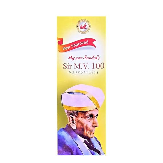 MYSORE - SANDALS SIR M.V. 100 AGARBATTI