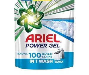 ARIEL - POWER GEL - LIQUID DETERGENT - TOP LOAD