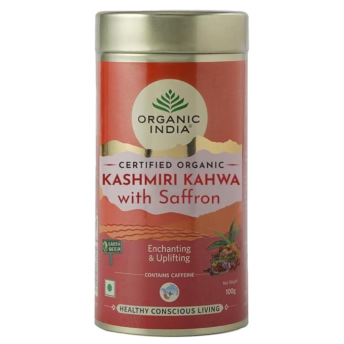 ORGANIC INDIA KASHMIRI KAHWA WITH SAFFRON