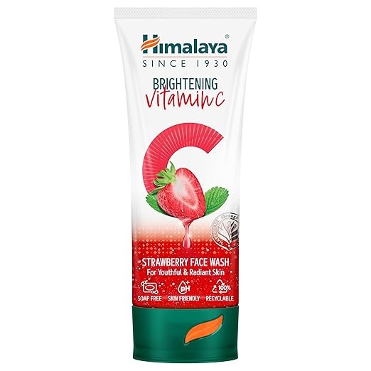 HIMALAYA - BRIGHTENING VITAMIN C STRAWBERRY FACE WASH